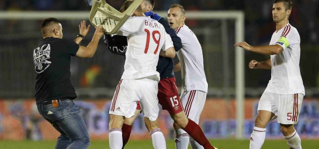 Футбол. Албания – Сербия. 8 октября 2015
